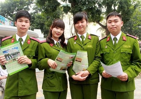 Điều kiện, đối tượng, tiêu chuẩn tuyển sinh các trường CAND năm 2016