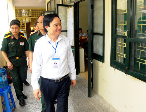 14 thí sinh bị đình chỉ trong môn thi Toán