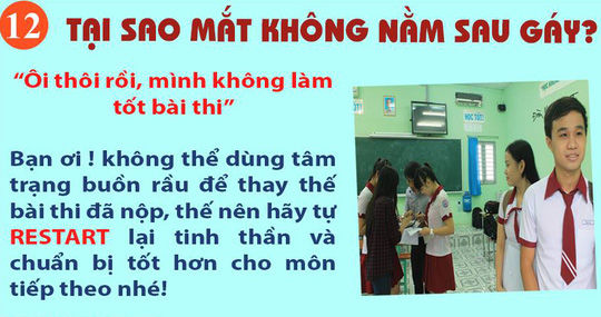 15 điều thí sinh cần thấm trước giờ thi