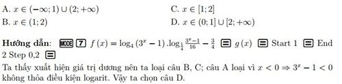 Cách sử dụng máy tính cầm tay để giải nhanh Toán thi THPT quốc gia 2017 Cách sử dụng máy tính cầm tay để giải nhanh Toán thi THPT quốc gia 2017