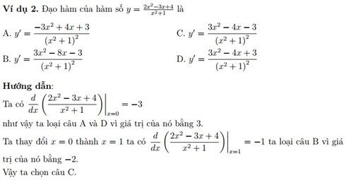 Cách sử dụng máy tính cầm tay để giải nhanh Toán thi THPT quốc gia 2017 Cách sử dụng máy tính cầm tay để giải nhanh Toán thi THPT quốc gia 2017