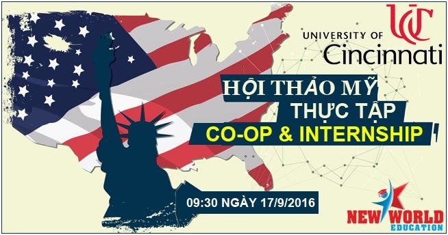 Chương trình thực tập hưởng lương Internship và Co-op Mỹ