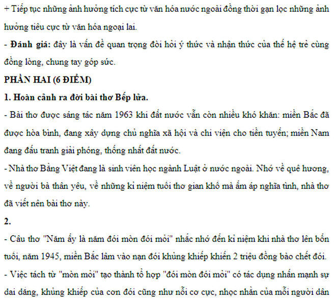 Đề và hướng dẫn giải môn Văn vào 10 ở Hà Nội