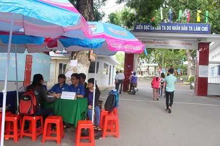 ĐH Nha Trang công bố đường dây "nóng" tiếp sức sĩ tử thi THPT Quốc gia