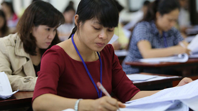 Điểm thi được làm tròn như thế nào? Điểm thi được làm tròn như thế nào?