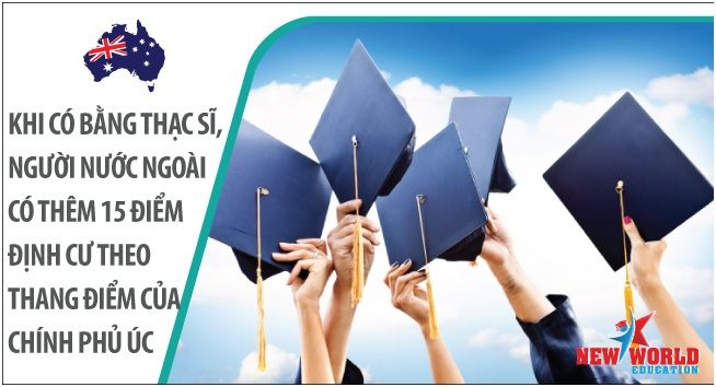 Hội thảo học bổng du học Úc định cư bậc Thạc sỹ 25%