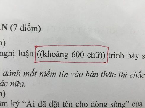 Khảo sát chất lượng THPT Hà Nội: Đề Văn sai 5 lỗi chính tả