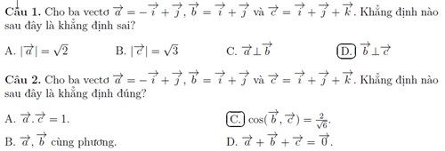 Kinh nghiệm dạy phương pháp tọa độ không gian theo hướng thi trắc nghiệm Kinh nghiệm dạy phương pháp tọa độ không gian theo hướng thi trắc nghiệm