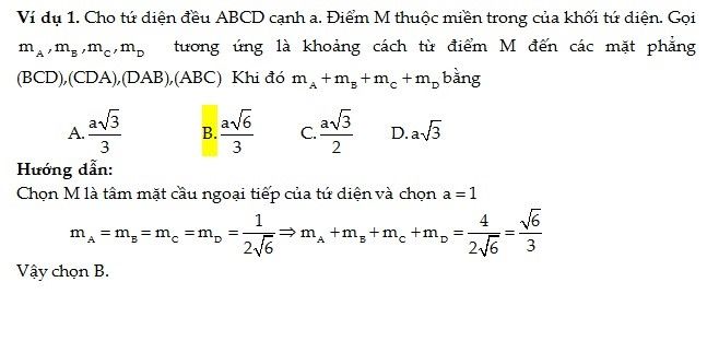 Kỹ năng giải câu hỏi trắc nghiệm Toán trong 108 giây