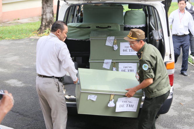 Kỳ thi THPT 2016: 286.000 chỉ thi để xét tốt nghiệp