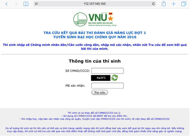 Làm thế nào để đăng ký xét tuyển đợt 1 vào Đại học Quốc gia Hà Nội?