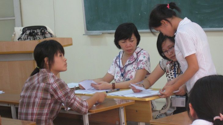 Nhiều địa phương công bố điểm thu hồ sơ ĐKDT THPT quốc gia 2016