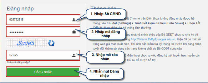 Quy trình nộp hồ sơ đăng ký xét tuyển trực tuyến Quy trình nộp hồ sơ đăng ký xét tuyển trực tuyến