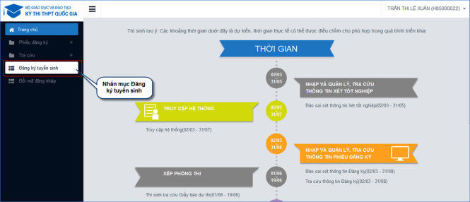 Quy trình nộp hồ sơ đăng ký xét tuyển trực tuyến Quy trình nộp hồ sơ đăng ký xét tuyển trực tuyến