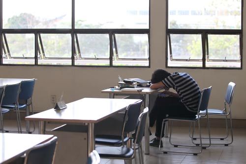 Sinh viên lười đọc sách