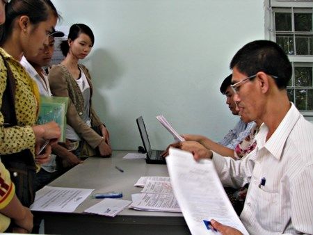 Thu phiếu đăng ký xét công nhận tốt nghiệp từ hôm nay