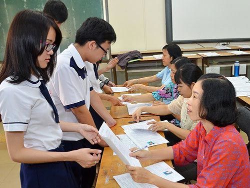 Thủ tục cần thiết khi nộp hồ sơ thi THPT Quốc gia 2016