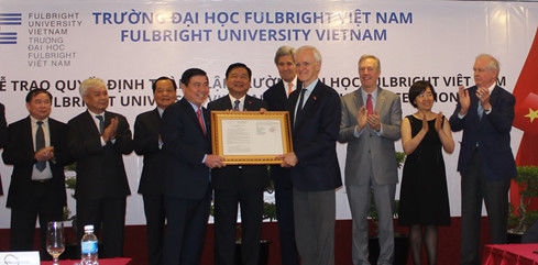 Trường ĐH Fulbright Việt Nam sẽ tuyển sinh theo kiểu MỹTrường ĐH Fulbright Việt Nam sẽ tuyển sinh theo kiểu Mỹ