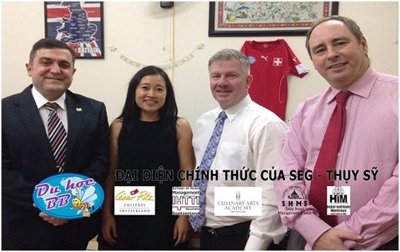Trường HIM, SHMS, Cesar Ritz & tập đoàn SEG