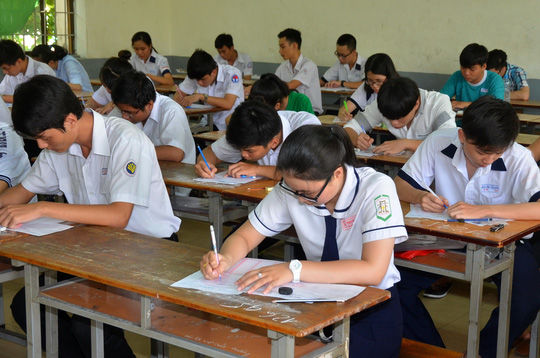 Vẫn quyết thi trắc nghiệm Toán