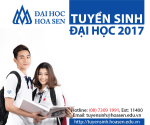 Tuyển sinh 2017 ĐH Hoa Sen