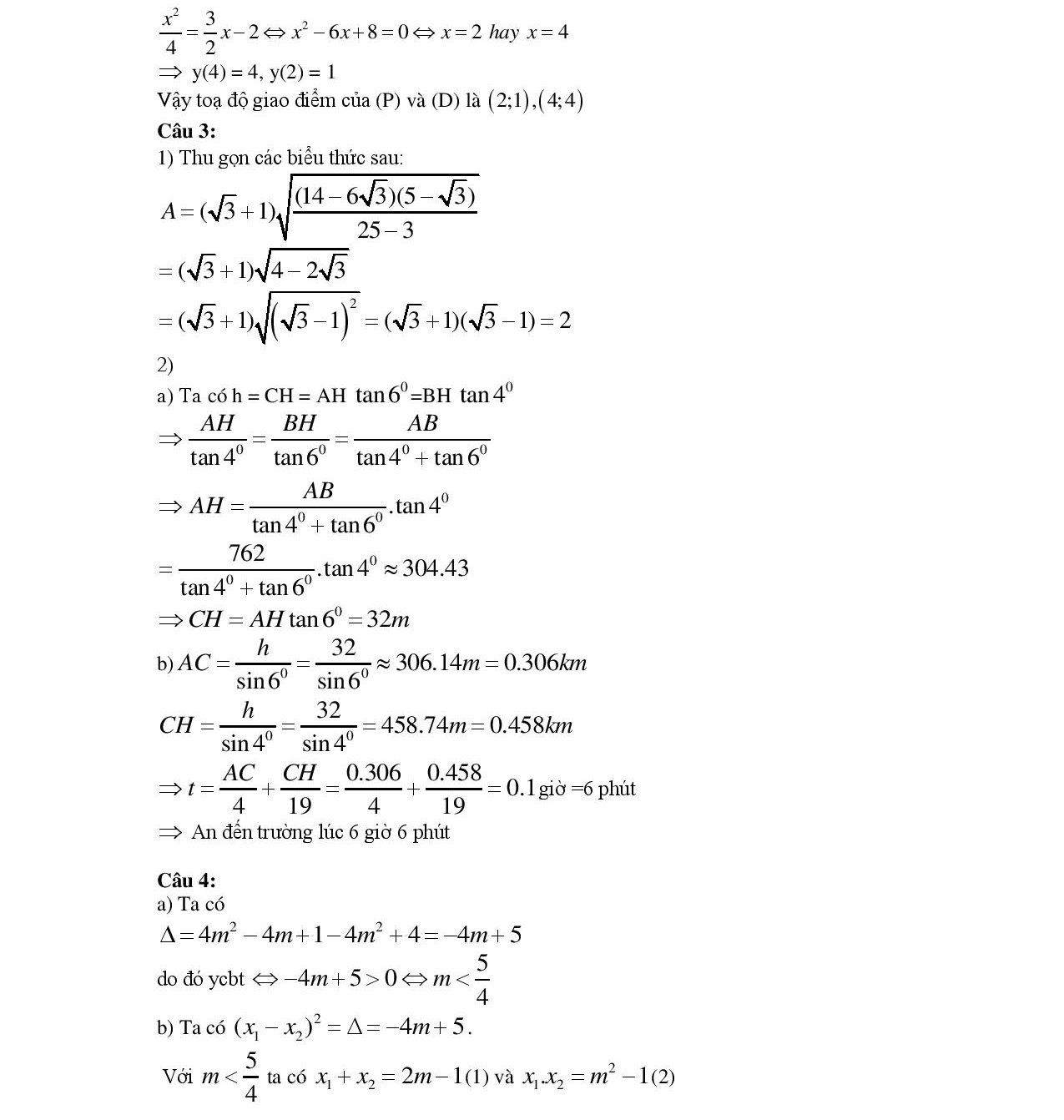 giải toán lớp 10