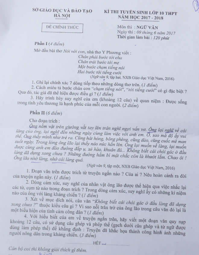 đề thi lớp 10 đề thi lớp 10