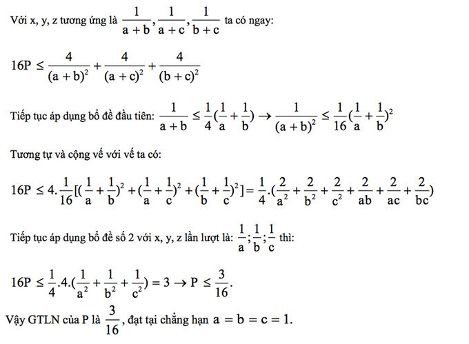 Giải đề toán lớp 10 chuyên Hà Nội 