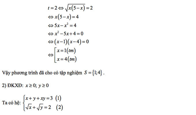 Giải đề toán lớp 10 chuyên Hà Nội 