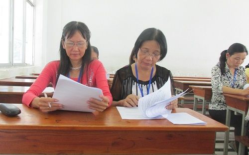 Nhiều địa phương đã hoàn tất khâu chấm thi