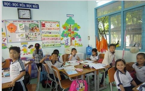 Đổi mới phương pháp dạy học theo mô hình trường học mới ở Yên Mô   baoninhbinhorgvn