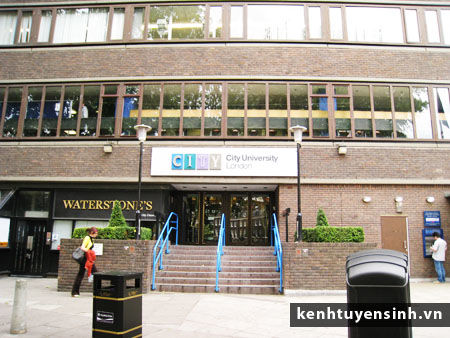 chi phi daị hoc quoc te City University London, dai hoc kinh te quoc te, du hoc sinh, hoc dai hoc, truong hoc than thien
