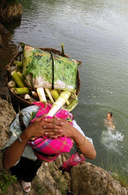 hoc sinh phai di kiem song vao ban ngay