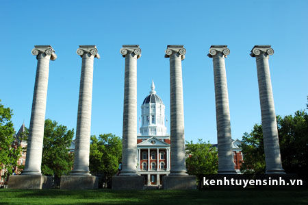 university of Missouri campus Missouri School of Journalism, dai hoc quoc te, thu tuc du hoc my, thong tin du hoc my, dieu kien du hoc my