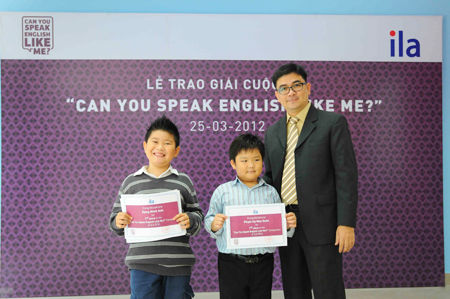 Can You Speak English Like Me trao giải du học hè Singapore 2012