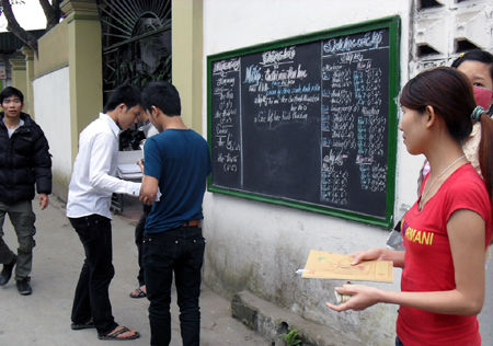 Lò luyện thi ở Vinh vắng bóng sĩ tử