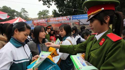 Tỉ lệ chọi Đại học Cảnh sát nhân dân