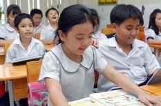 Học sinh lớp 2 thi lấy chứng chỉ tiếng anh