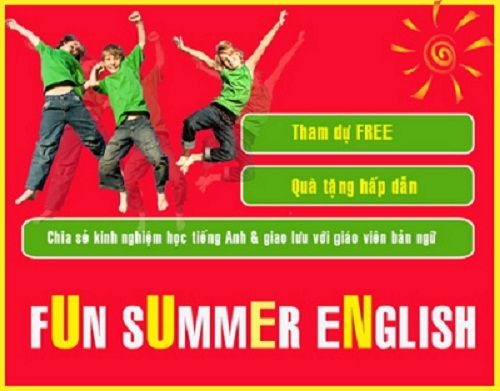 Chương trình tiếng Anh mùa hè cực hấp dẫn