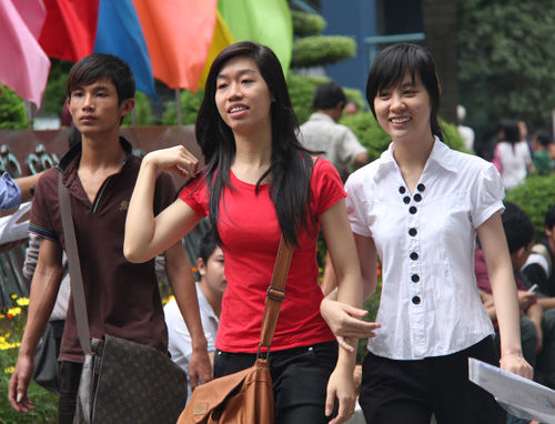 Nhẹ nhõm với đề thi tiếng Anh