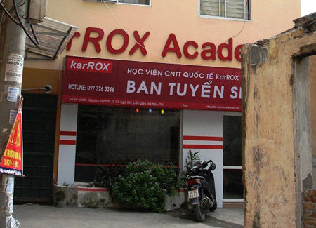 Học viện quốc tế giả có dấu hiệu vi phạm pháp luật