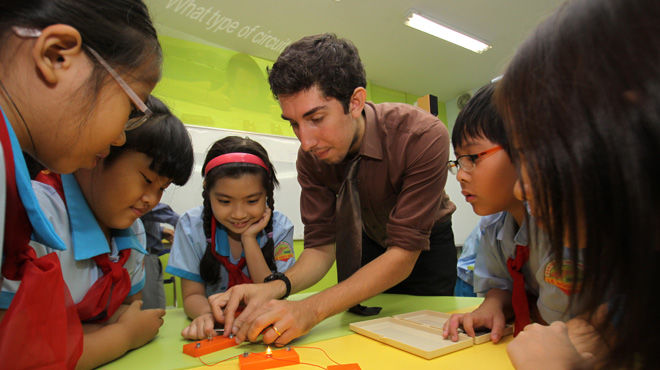 Nở rộ chương trình tiếng anh trong trường học