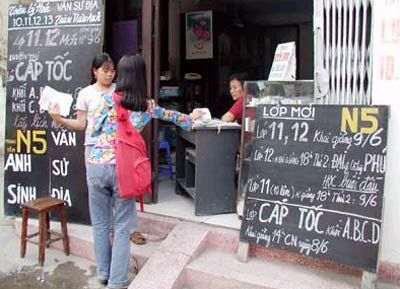 Trung tâm gia sư giả lộng hành