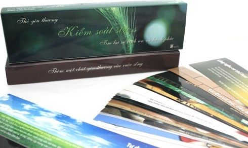 Flash card kiểm soát stress