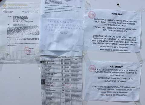 Giám đốc trường quốc tế Melior ôm tiền tỷ bỏ trốn