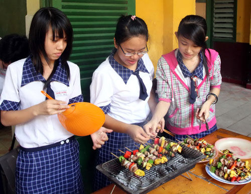 Học sinh thờ ơ với môn học nghề