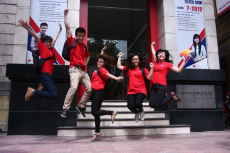 Sinh viên British University Vietnam năng động và đầy hoài bão