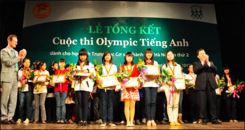 Tổng kết Olympic tiếng Anh dành cho học sinh trung học cơ sở