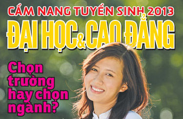 Ra mắt Cẩm nang tuyển sinh đại học, cao đẳng 2013 của báo Tuổi Trẻ