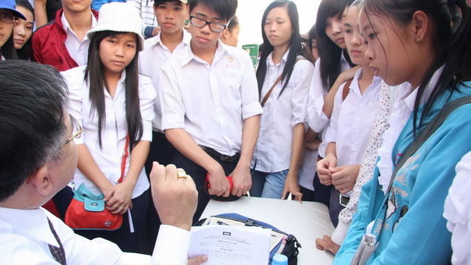 Tư vấn Tuyển sinh - Hướng nghiệp 2013 tại Bình Định vào ngày 23-02